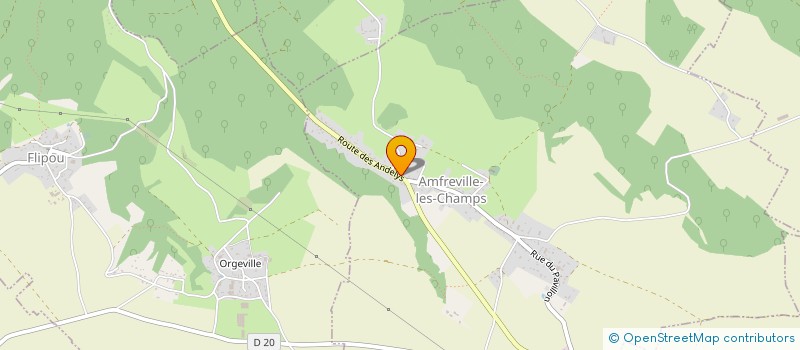localisation de l'entreprise MONSIEUR NICOLAS FRETIGNY  AMFREVILLE-LES-CHAMPS