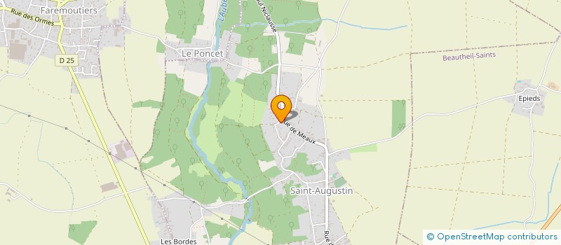 localisation de l'entreprise MONSIEUR NICOLAS FREVILLE à SAINT-AUGUSTIN