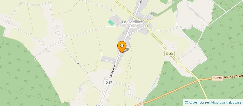 localisation de l'entreprise MONSIEUR NICOLAS FRICHOT  LE FIDELAIRE