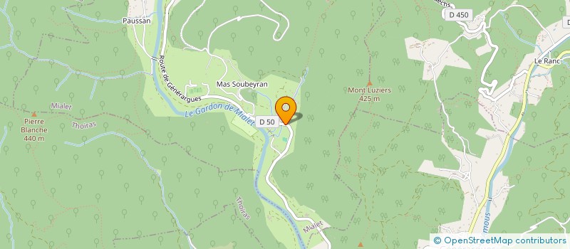 localisation de l'entreprise MONSIEUR NICOLAS FRIEDLI  MIALET