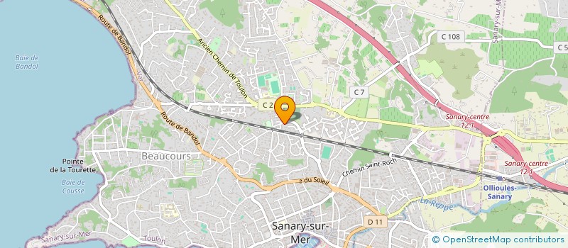 localisation de l'entreprise MONSIEUR NICOLAS FRIEH  SANARY-SUR-MER