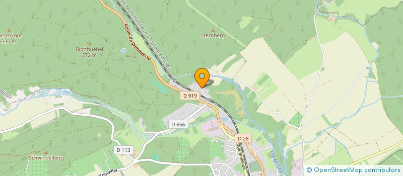 localisation de l'entreprise MONSIEUR NICOLAS FRITZ WEISS  INGWILLER