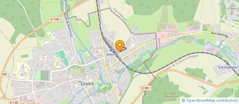 localisation de l'entreprise MONSIEUR NICOLAS FROMENT à GISORS