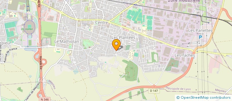 localisation de l'entreprise MONSIEUR NICOLAS FRUCTUOSO  MEYZIEU