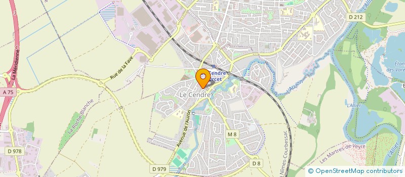 localisation de l'entreprise MONSIEUR NICOLAS FRUGERE  LE CENDRE