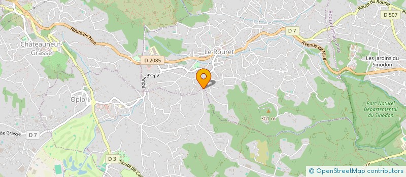 localisation de l'entreprise MONSIEUR NICOLAS FUNEL  LE ROURET