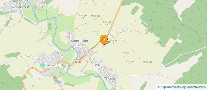 localisation de l'entreprise MONSIEUR NICOLAS FURTIN  THEULEY