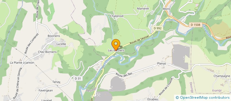 localisation de l'entreprise MONSIEUR NICOLAS GABELLON  VANZY