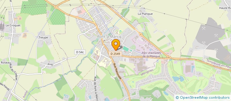 localisation de l'entreprise MONSIEUR NICOLAS GABIEL  PONT-A-MARCQ