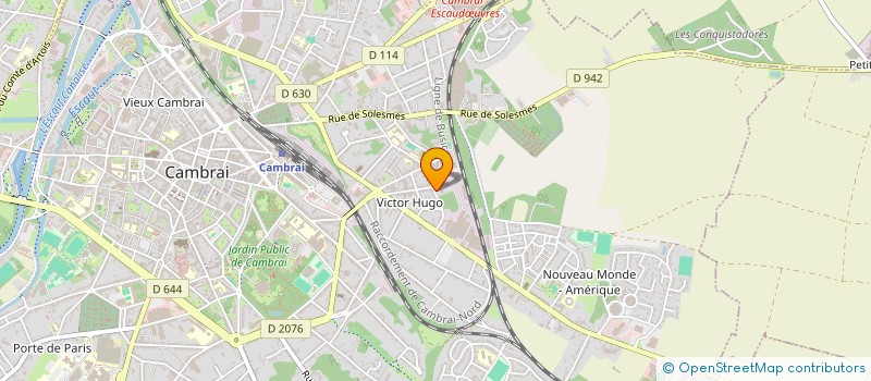 localisation de l'entreprise MONSIEUR NICOLAS GABILLER  CAMBRAI
