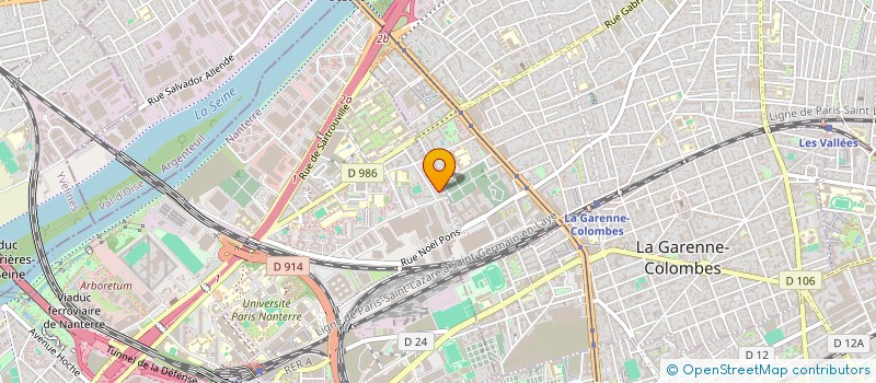 localisation de l'entreprise MONSIEUR NICOLAS GADO  NANTERRE