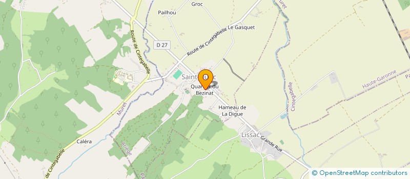 localisation de l'entreprise MONSIEUR NICOLAS GAIGNARD à SAINT-QUIRC