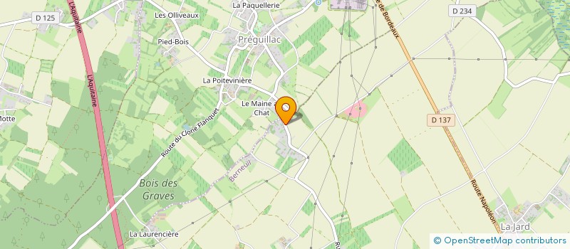 localisation de l'entreprise MONSIEUR NICOLAS GAILLARD  CHERMIGNAC