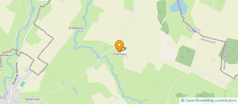 localisation de l'entreprise MONSIEUR NICOLAS GAILLARDON à AINAY-LE-CHATEAU