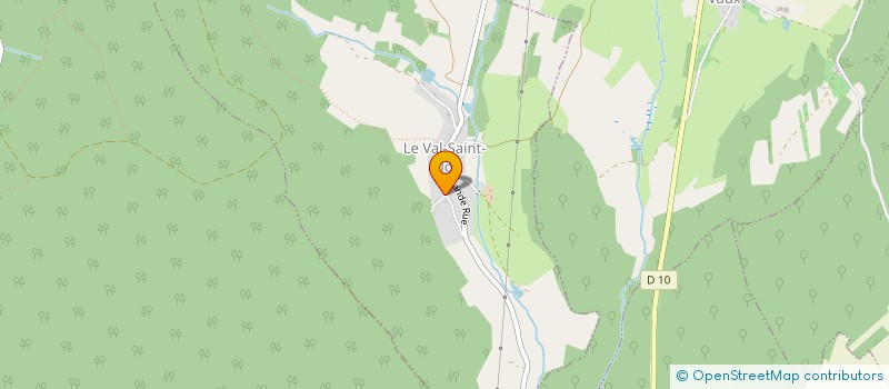 localisation de l'entreprise MONSIEUR NICOLAS GALACIER  LE VAL-SAINT-ELOI