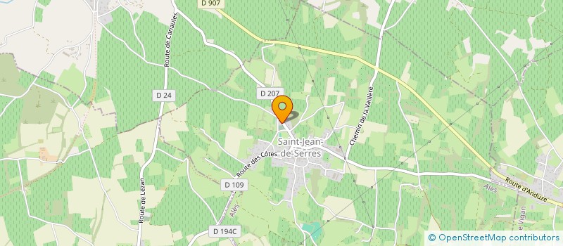 localisation de l'entreprise MONSIEUR NICOLAS GALIANO  SAINT-JEAN-DE-SERRES