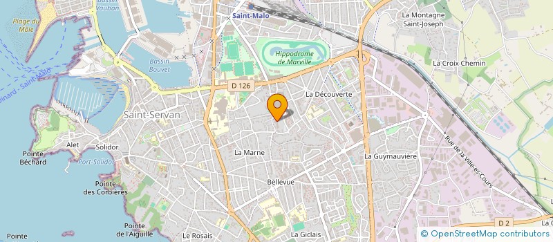 localisation de l'entreprise MONSIEUR NICOLAS GALIO à SAINT-MALO
