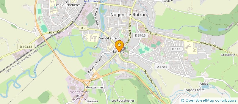 localisation de l'entreprise MONSIEUR NICOLAS GALLAIS à NOGENT-LE-ROTROU