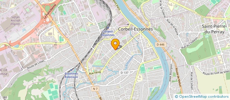 localisation de l'entreprise MONSIEUR NICOLAS GALLAND à CORBEIL-ESSONNES