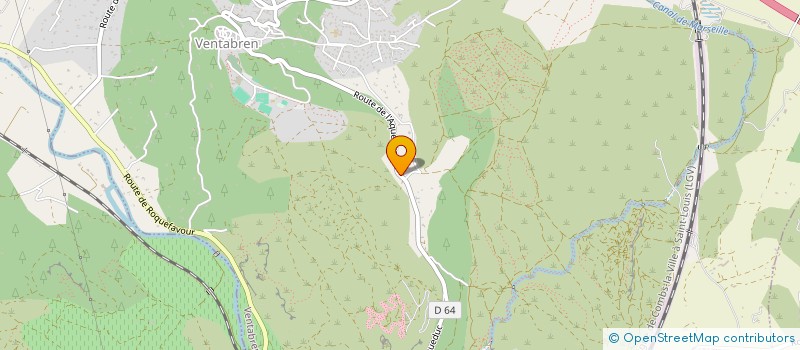 localisation de l'entreprise MONSIEUR NICOLAS GALLET  VENTABREN