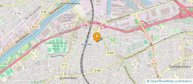 localisation de l'entreprise MONSIEUR NICOLAS GALLICAN  BEZIERS