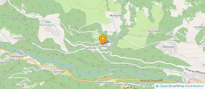 localisation de l'entreprise MONSIEUR NICOLAS GALLIN  MONTAGNY