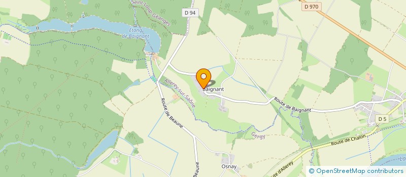 localisation de l'entreprise MONSIEUR NICOLAS GALLOIS  ALLEREY-SUR-SAONE