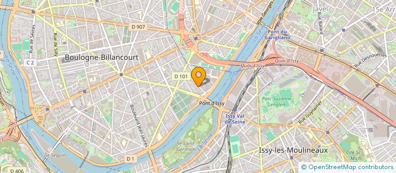 localisation de l'entreprise MONSIEUR NICOLAS GALLOT à BOULOGNE-BILLANCOURT