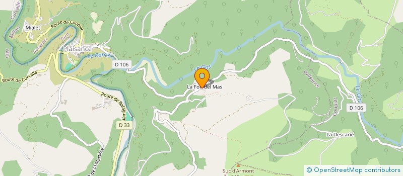 localisation de l'entreprise MONSIEUR NICOLAS GALONNIER  PLAISANCE