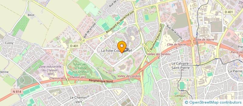 localisation de l'entreprise MONSIEUR NICOLAS GALUS à CAEN