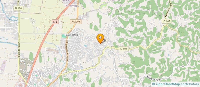 localisation de l'entreprise MONSIEUR NICOLAS GALVANI  LES ABYMES