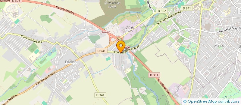 localisation de l'entreprise MONSIEUR NICOLAS GAMBIER  DIVION