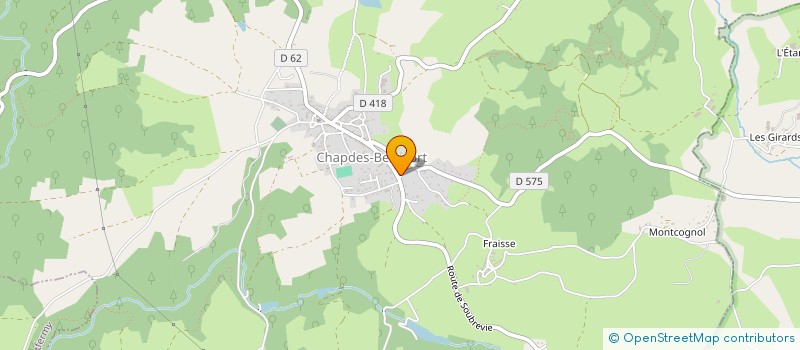 localisation de l'entreprise MONSIEUR NICOLAS GANDON  TAUVES