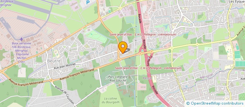 localisation de l'entreprise MONSIEUR NICOLAS GANGNET à MERIGNAC