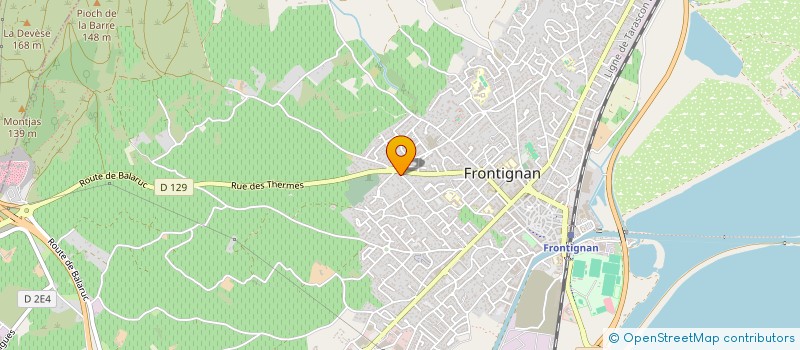 localisation de l'entreprise MONSIEUR NICOLAS GANTIER à FRONTIGNAN