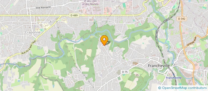 localisation de l'entreprise MONSIEUR NICOLAS GARAY LUKAS  FRANCHEVILLE