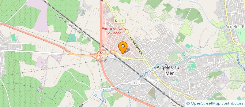 localisation de l'entreprise MONSIEUR NICOLAS GARCIA à ARGELES-SUR-MER