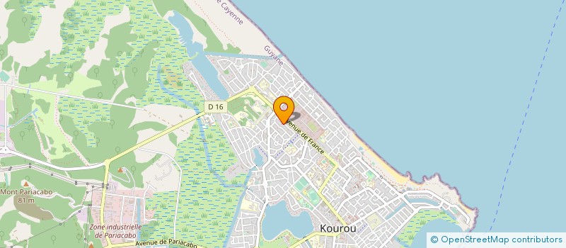 localisation de l'entreprise MONSIEUR NICOLAS GARCIA à KOUROU