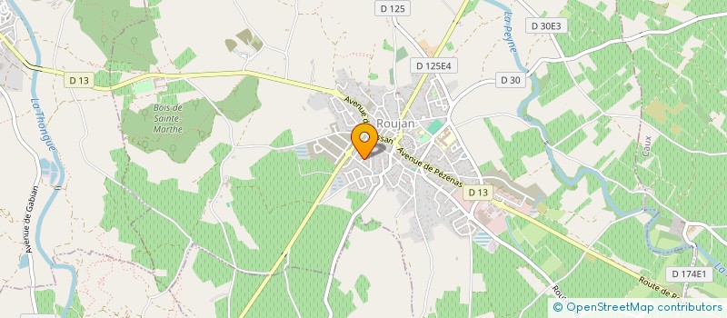 localisation de l'entreprise MONSIEUR NICOLAS GARCIA  ROUJAN