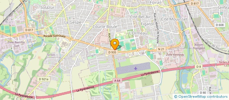 localisation de l'entreprise MONSIEUR NICOLAS GARCIA  TARBES