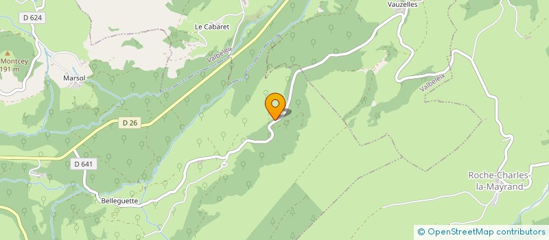 localisation de l'entreprise MONSIEUR NICOLAS GARDETTE  SAINT-PIERRE-COLAMINE