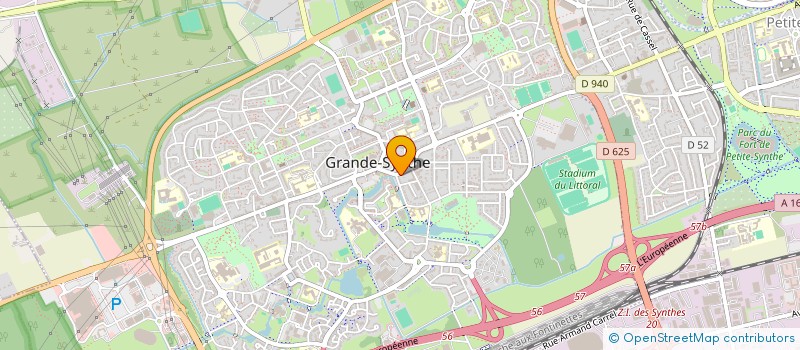 localisation de l'entreprise MONSIEUR NICOLAS GARDIZE à GRANDE-SYNTHE