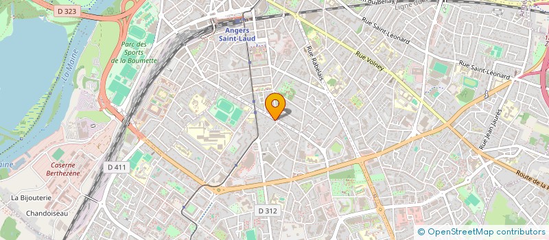 localisation de l'entreprise MONSIEUR NICOLAS GARNIER  ANGERS