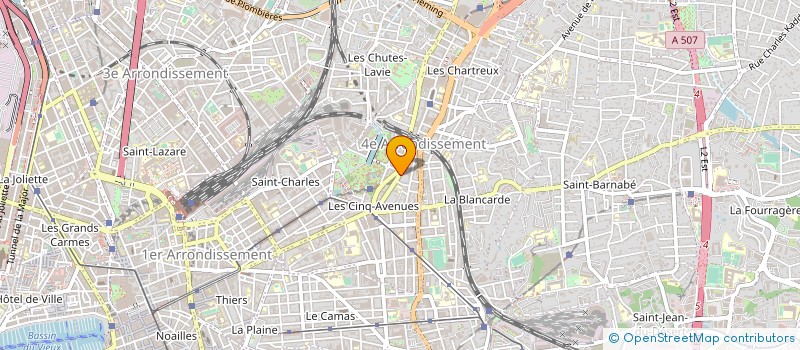 localisation de l'entreprise MONSIEUR NICOLAS GARNIER à MARSEILLE