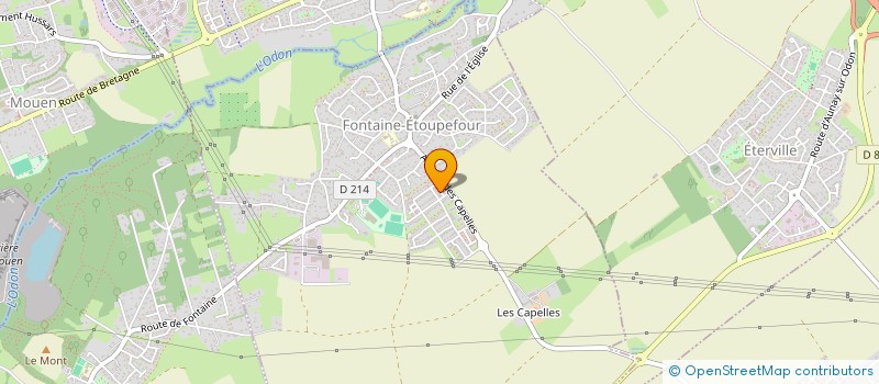 localisation de l'entreprise MONSIEUR NICOLAS GARNIER  FONTAINE-ETOUPEFOUR