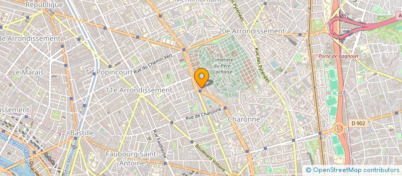 localisation de l'entreprise MONSIEUR NICOLAS GARRIC  PARIS