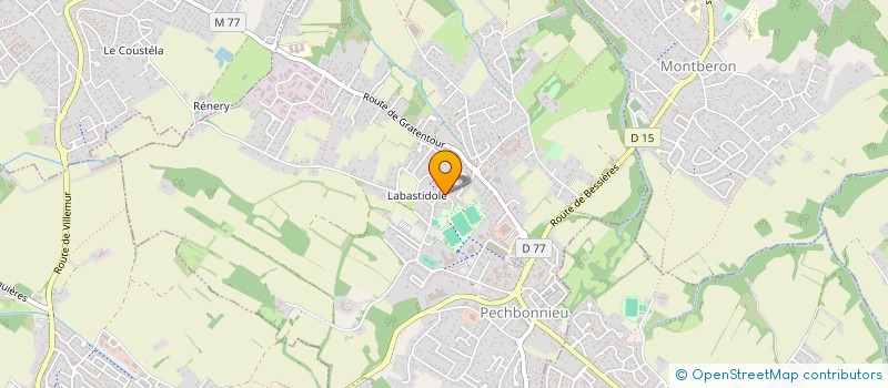 localisation de l'entreprise MONSIEUR NICOLAS GARRIGOS  PECHBONNIEU