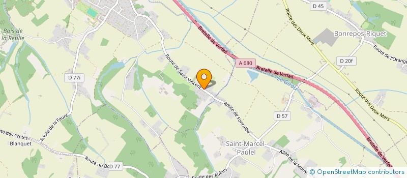 localisation de l'entreprise MONSIEUR NICOLAS GASPAR ABOBELEIRA  GRAGNAGUE