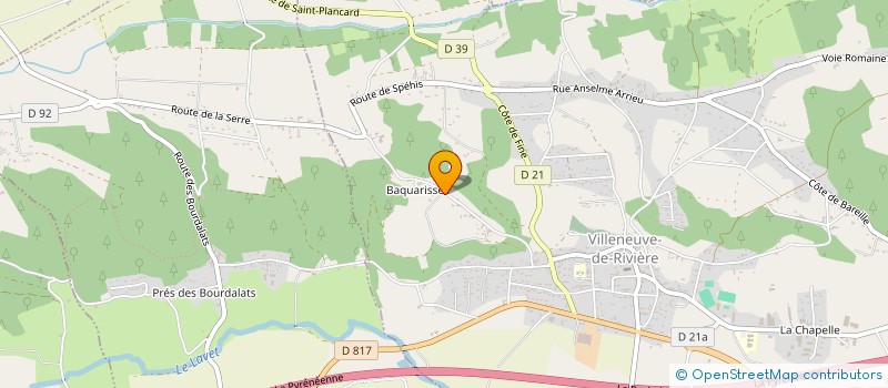 localisation de l'entreprise MONSIEUR NICOLAS GASPIN  VILLENEUVE-DE-RIVIERE