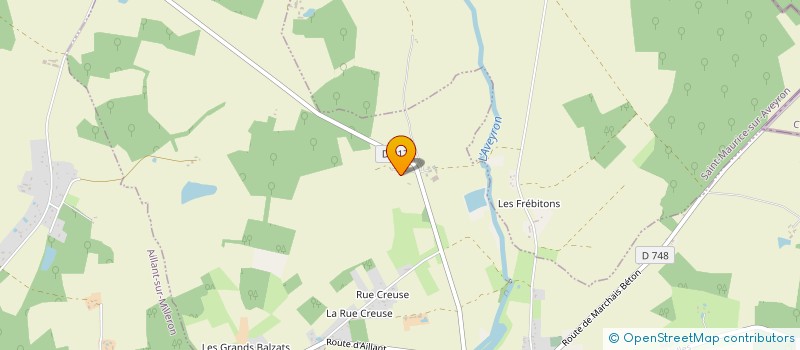 localisation de l'entreprise MONSIEUR NICOLAS GAUCHERY à LE CHARME